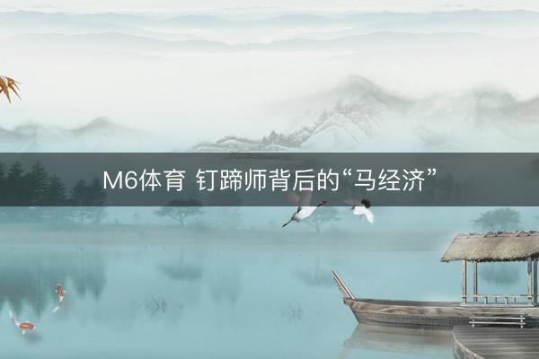 M6体育 钉蹄师背后的“马经济”