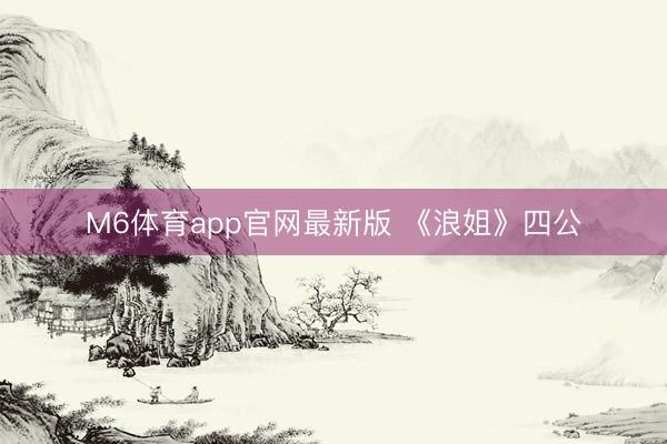 M6体育app官网最新版 《浪姐》四公